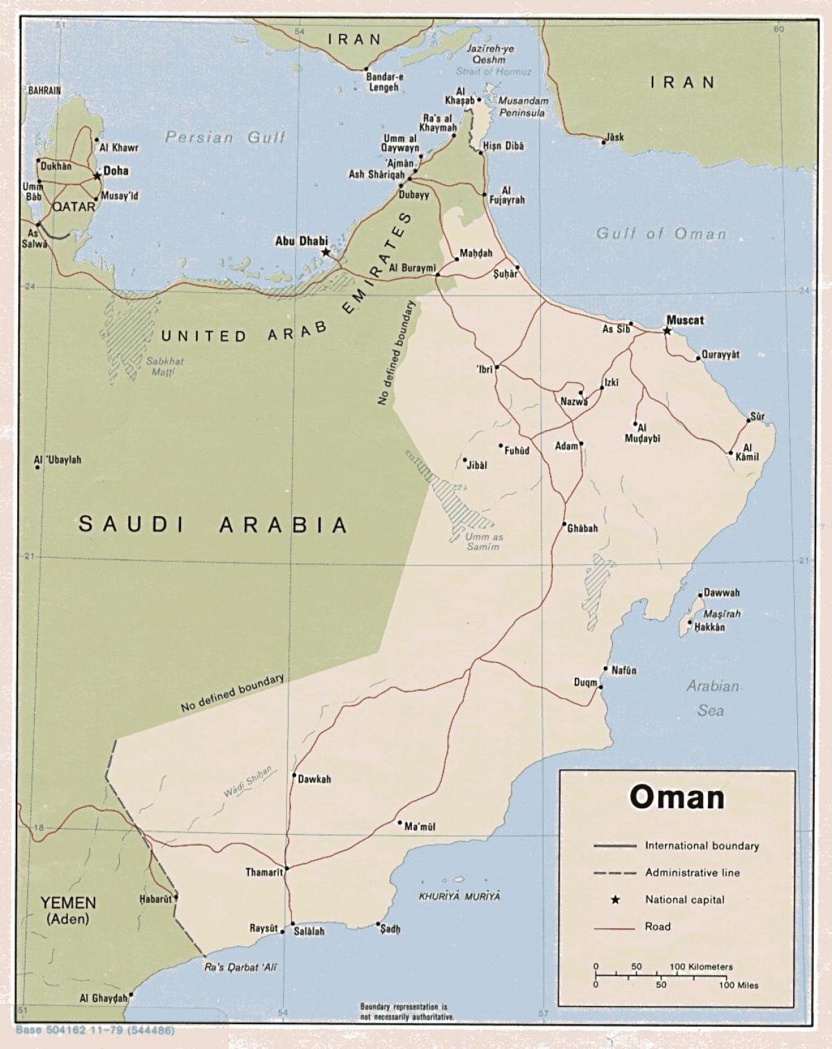 Karte von sohar Oman