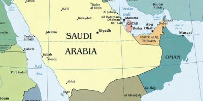 Oman Map Karten Oman West Asien Asia